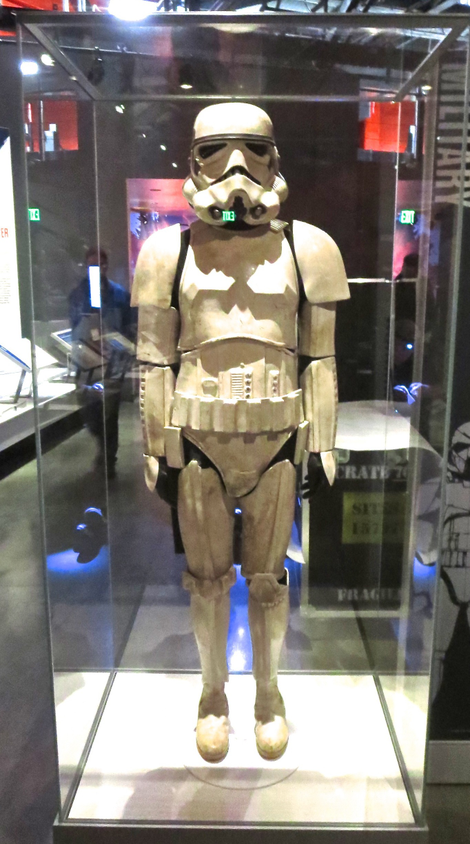 Sinister simplicity: A Star Wars Stormtrooper (Photo: Gillian G. Gaar)